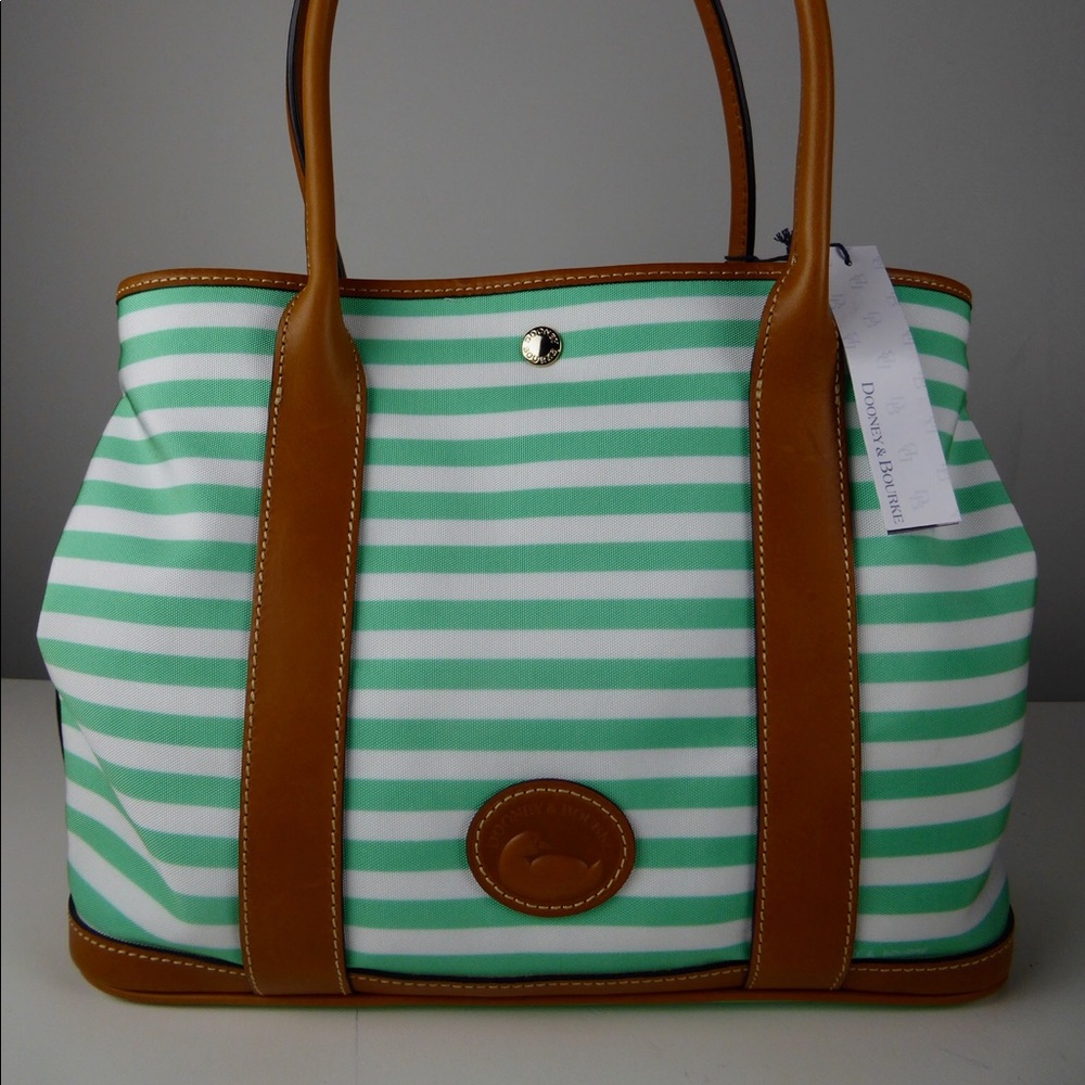Dooney & Bourke Sullivan Layla Striped Tote Purse